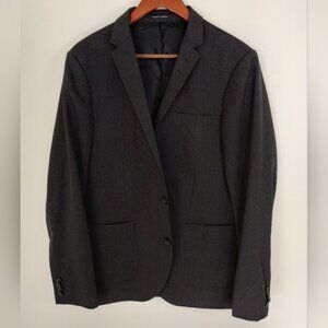 Tiger of Sweden Hoyt Blazer Size 40 Gray Two Button Lined Wool Classic Office
